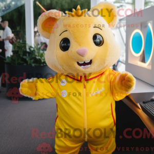 Mascot character of a...