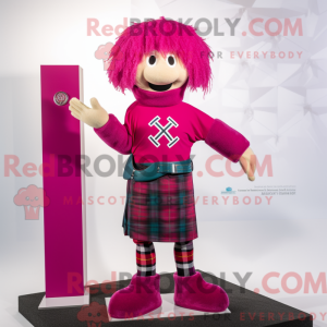 Personagem de máscara de...
