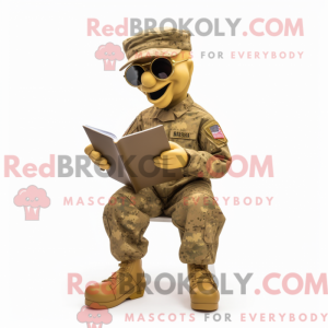 Mascottefiguur van een...