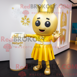 Personnage mascotte d un...