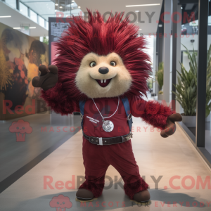 Mascot character of a...
