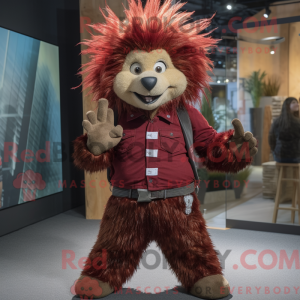 Mascot character of a...