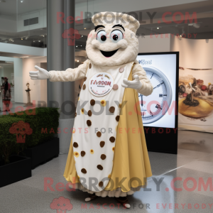 Mascot character of a Cream...