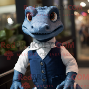 Mascottefiguur van een...