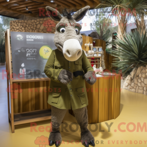 Personaggio mascotte a...