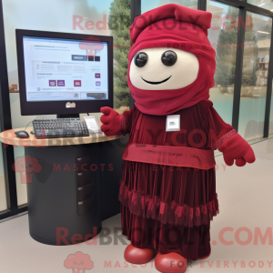 Mascot character of a...