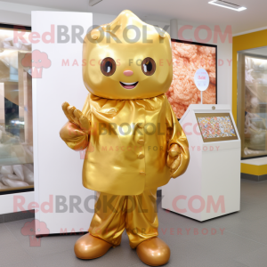 Gold Chocolates Maskottchen...