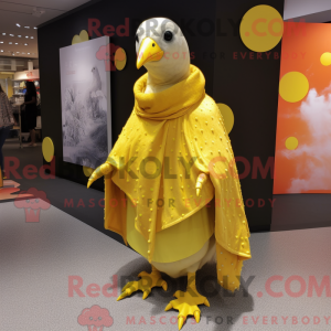 Mascot character of a Lemon...