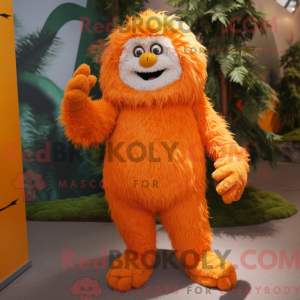 Mascottefiguur van een...