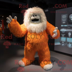 Mascottefiguur van een...