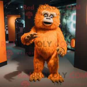 Mascottefiguur van een...