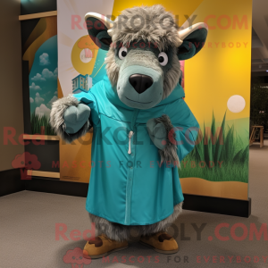 Mascot karakter van een...