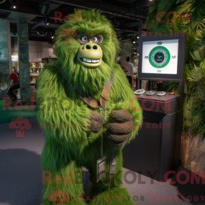 Mascot character of a...