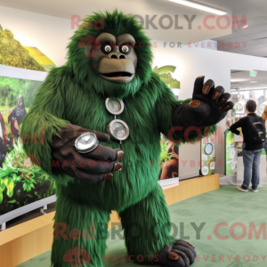 Mascot karakter van een...