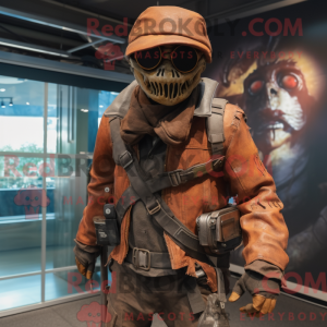 Mascot character of a Rust...