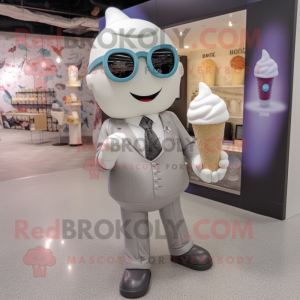 Silver Ice Cream mascotte...