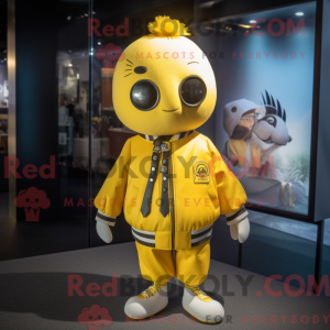 Mascot character of a...