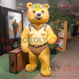 Personnage mascotte d un...
