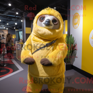 Personnage mascotte d un...