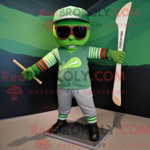 Mascottefiguur van een...