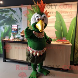 Mascot karakter van een...
