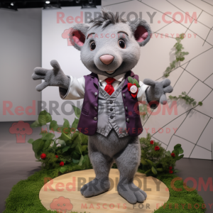 Mascottefiguur van een...