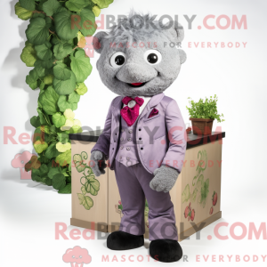 Mascot character of a Gray...