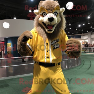 Mascot character of a Gold...