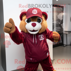 Mascot character of a...
