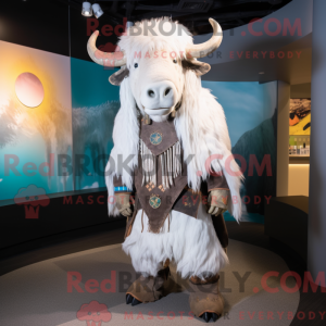 Mascottefiguur van een...