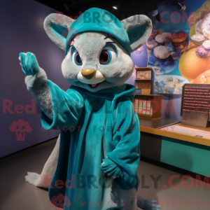 Maskot-karakter av en...