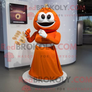 Mascot karakter van een...