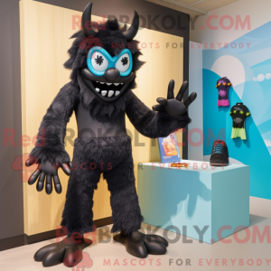 Mascot character of a Black...