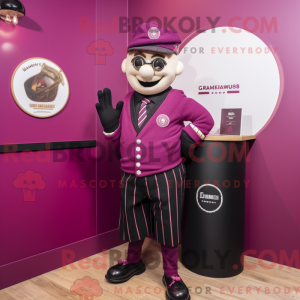 Personagem de máscara de um...