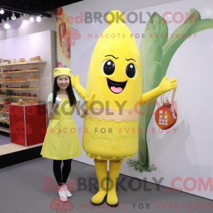 Mascot character of a Lemon...