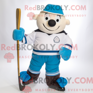 Mascot character of a Ice...