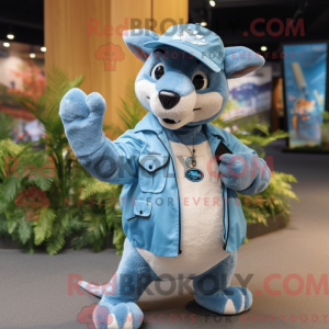 Mascot character of a Sky...