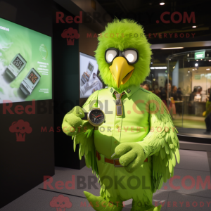 Mascot karakter van een...