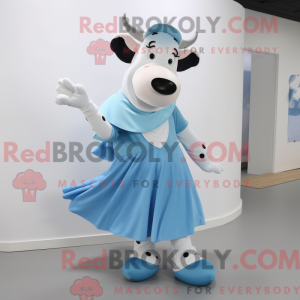 Mascottefiguur van een...