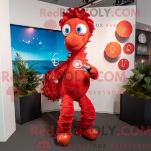 Mascottekarakter van een...