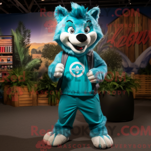 Personnage mascotte d un...