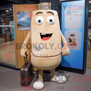 Mascot karakter van een...