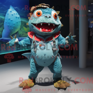 Mascottekarakter van een...