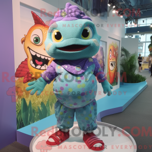 Mascot character of a...