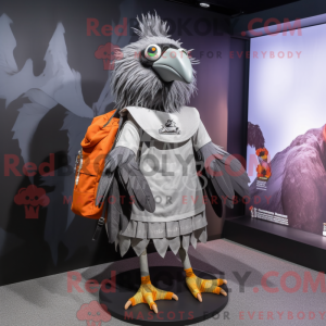 Mascot character of a Gray...