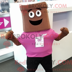 Maskot karakter af en...