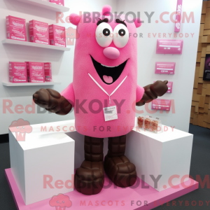 Maskot karakter af en...