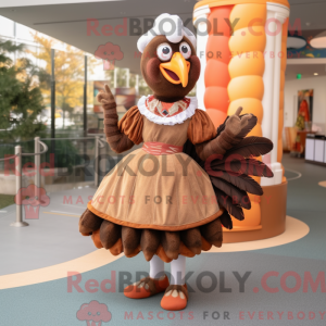 Mascot karakter van een...