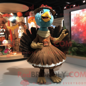Mascot karakter van een...