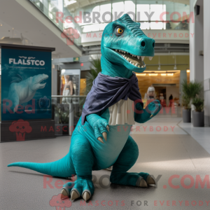 Mascot karakter van een...